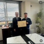 日新商会は優良申告法人の表彰を受けました